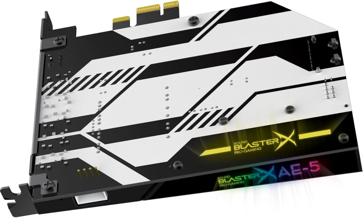 Creative Sound BlasterX AE-5 Plus ​Εσωτερική PCI Express Κάρτα Ήχου 5.1 - Image 8
