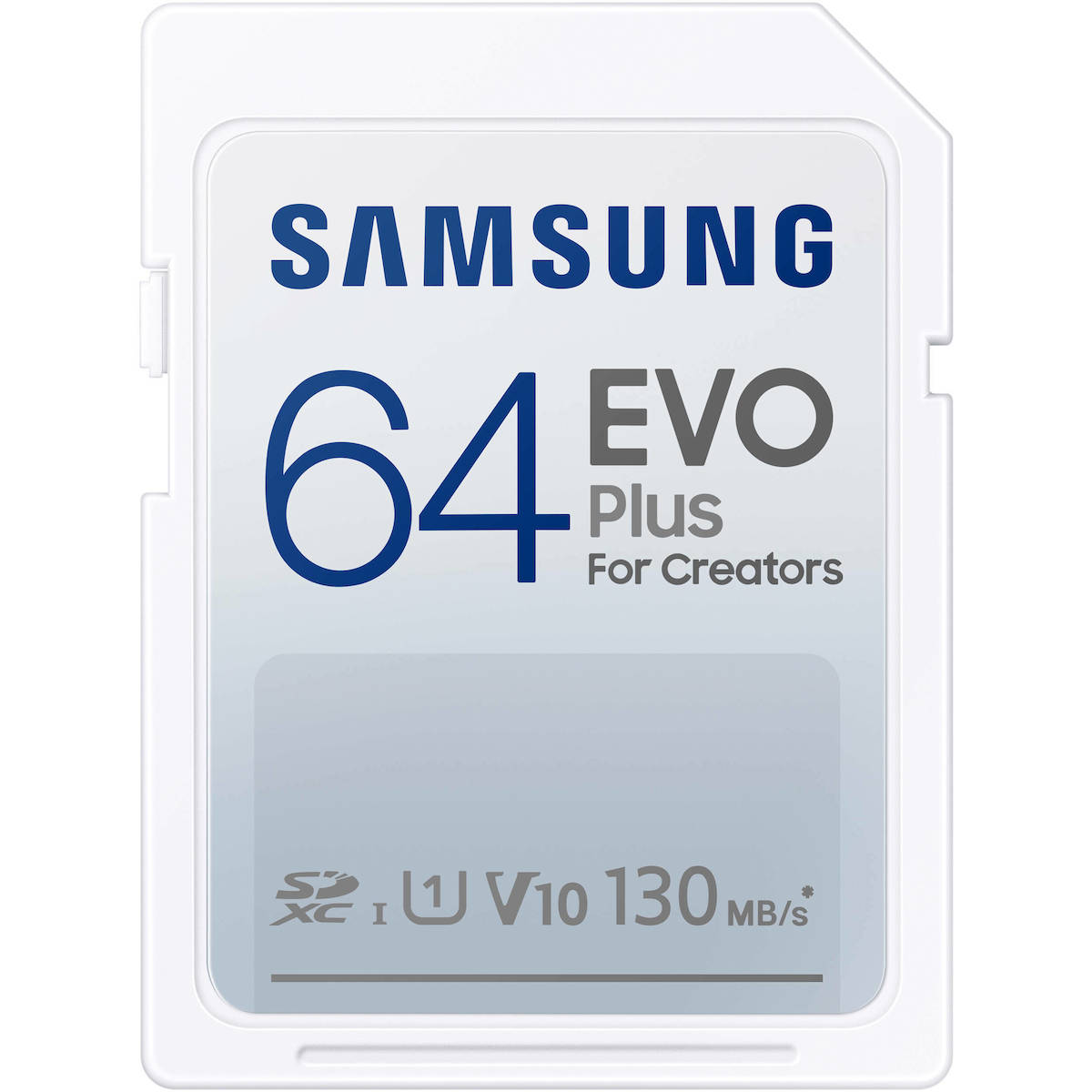 Samsung Evo Plus for Creators SDXC 64GB Class 10 U1 V10 UHS-I - Image 1