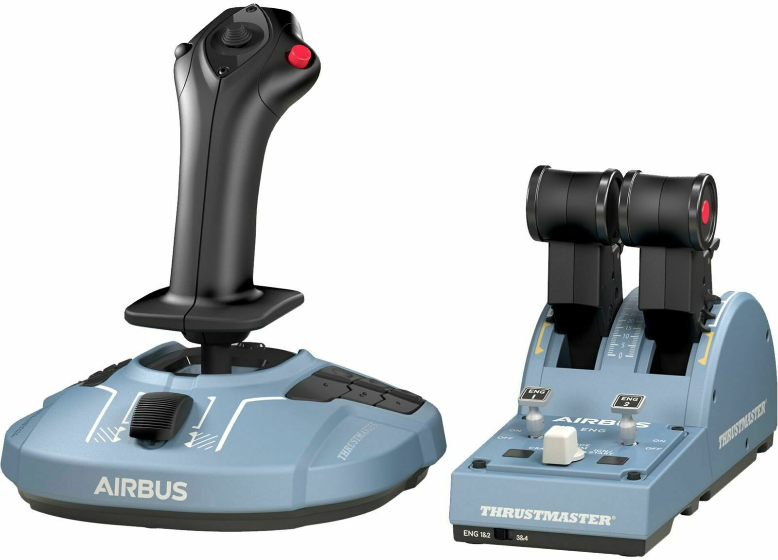 20220303113701_82028f28 Thrustmaster TCA Officer Pack Airbus Edition Joystick Ενσύρματο Συμβατό με PC - Image 3