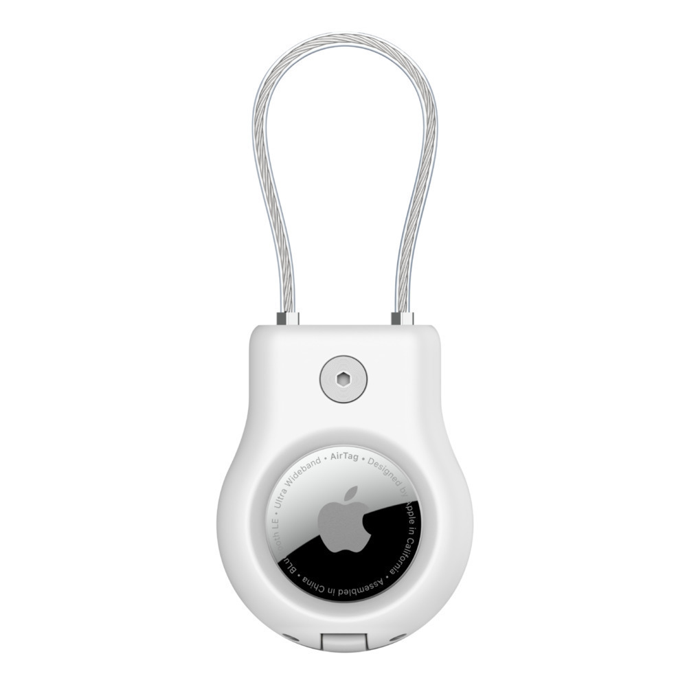 Belkin Wire Cable Θήκη Μπρελόκ Σιλικόνης για AirTag σε χρώμα