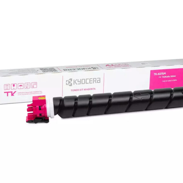 Kyocera TK-8375M Γνήσιο Toner Laser Εκτυπωτή Ματζέντα (1T02XDBNL0)