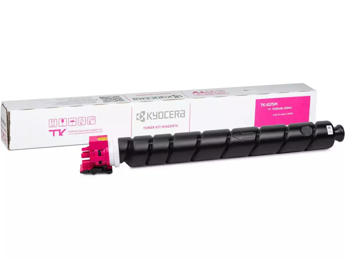 Kyocera TK-8375M Γνήσιο Toner Laser Εκτυπωτή Ματζέντα (1T02XDBNL0)