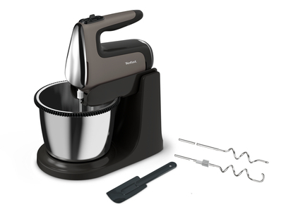 Tefal Μίξερ με Inox Κάδο 2.5lt Μαύρο 600W