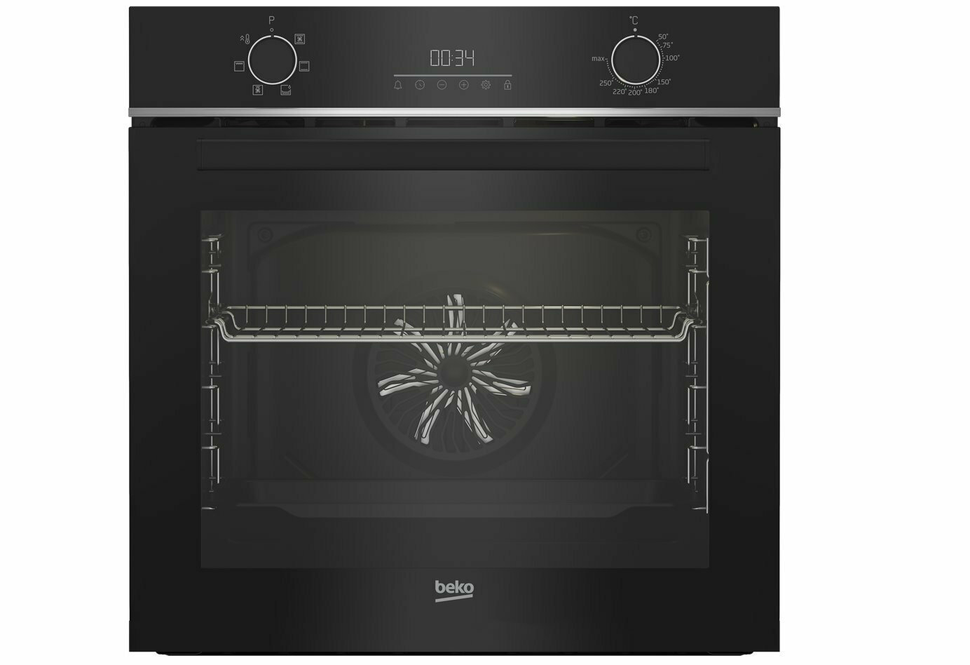 Beko Άνω Πάγκου Μαύρος BBIE17301BD