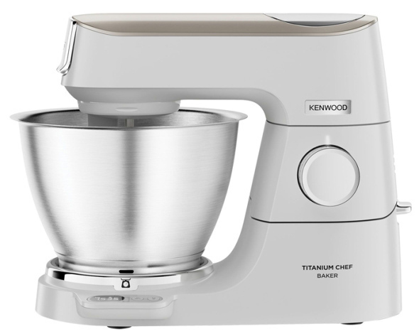Kenwood Titanium Chef Baker Κουζινομηχανή 1200W με Ανοξείδωτο Κάδο 5lt