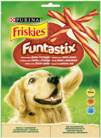 Friskies Λιχουδιά Σκύλου με Μπέικον και Τυρί 175gr