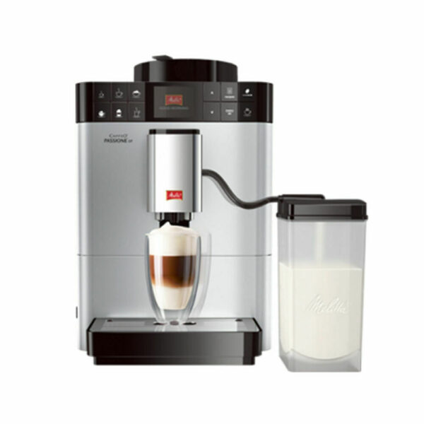 Melitta F53/1-101 Caffeo Passione OT Αυτόματη με Μύλο Άλεσης Ασημί