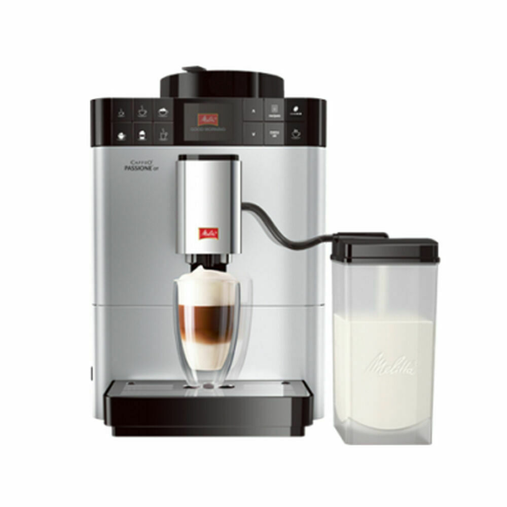 Melitta F53/1-101 Caffeo Passione OT Αυτόματη με Μύλο Άλεσης Ασημί
