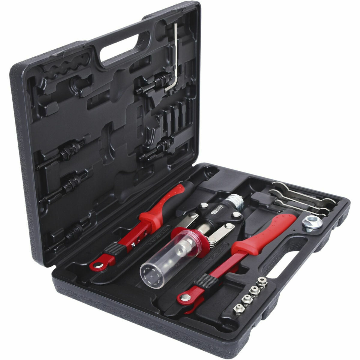 Ks Tools Universal Riveting Tool Βαλίτσα με 17 Εργαλεία