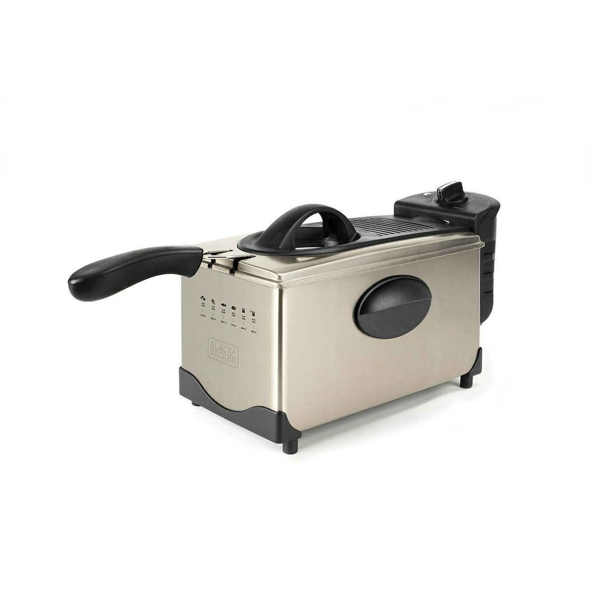Black & Decker BXDF2100E Φριτέζα 3lt Ασημί