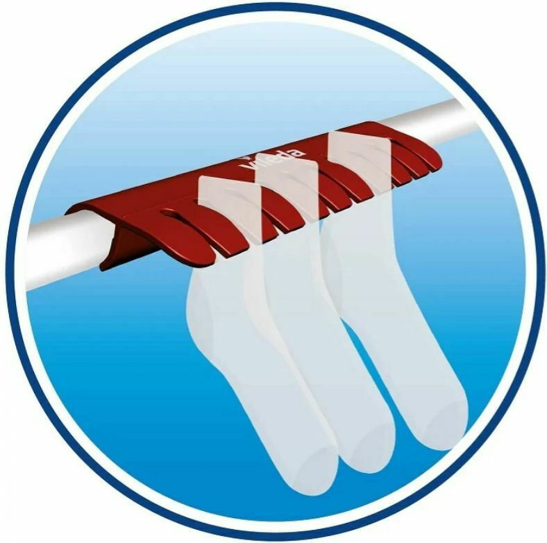 20220503093716_94b41fba Vileda Extra X-Legs Πτυσσόμενη Απλώστρα Δαπέδου από Μέταλλο με Μήκος Απλώματος 20m - Image 7