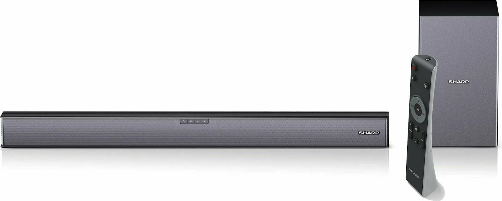 Sharp HTSBW182 Soundbar 2.1 Bluetooth και HDMI 160W με Ασύρματο Subwoofer και Τηλεχειριστήριο Μαύρο