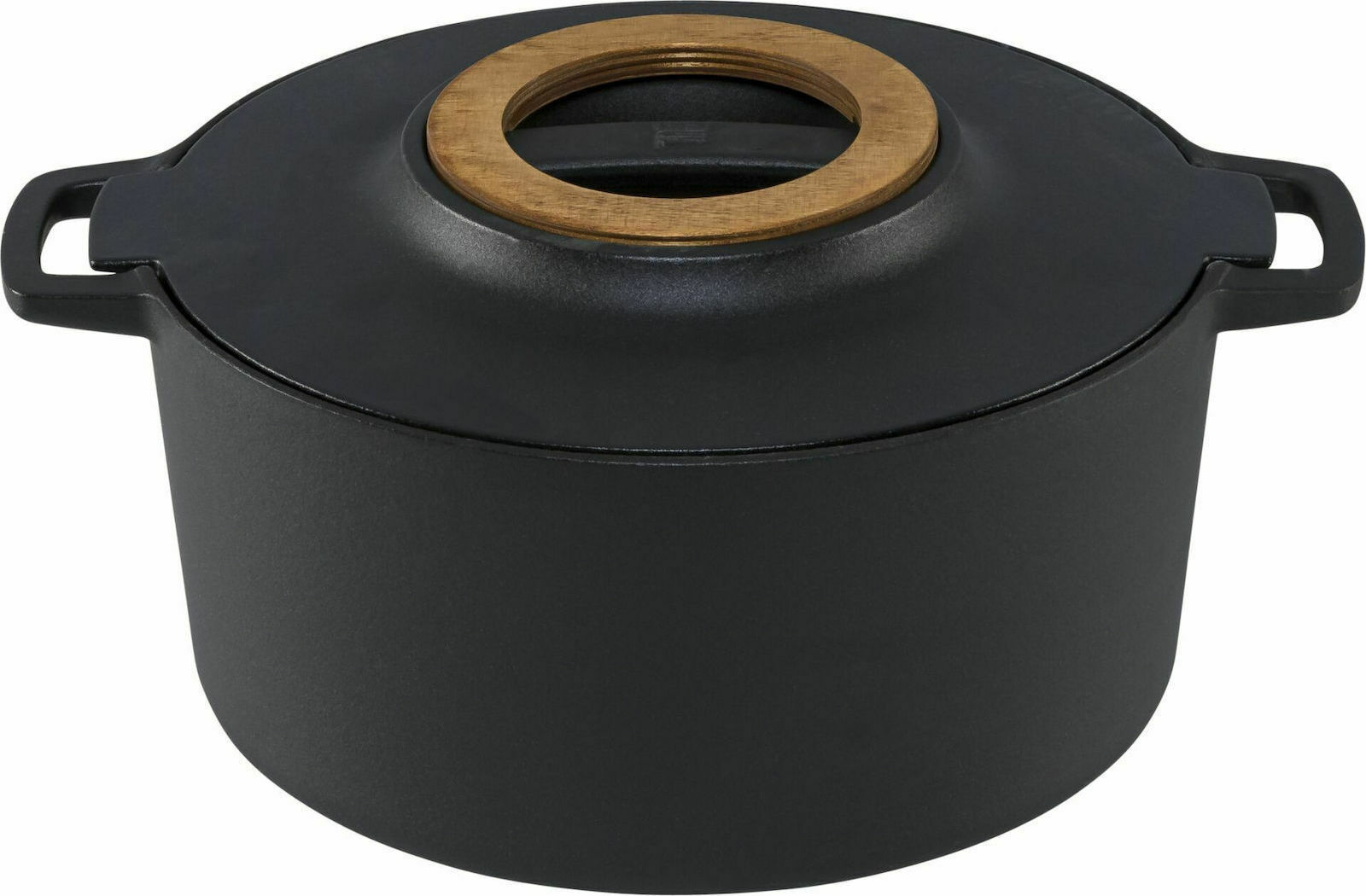 Fiskars Norden Βαθιά Κατσαρόλα από Μαντέμι 6lt / 34cm