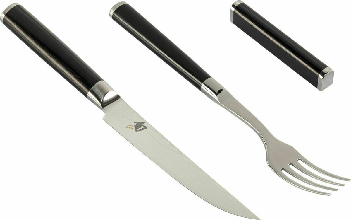 Kai Shun Classic Σετ Μαχαιροπίρουνα Μαύρα Ανοξείδωτα 2τμχ - Image 5
