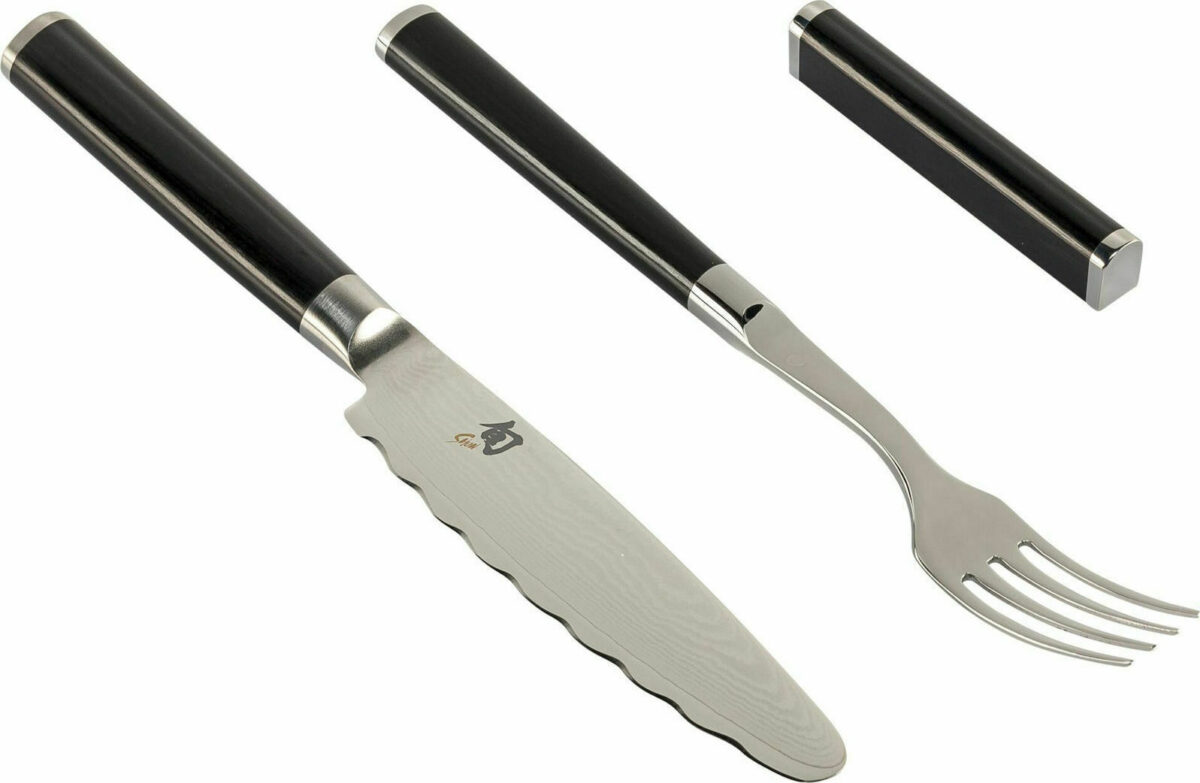 Kai Shun Classic Σετ Μαχαιροπίρουνα Μαύρα Ανοξείδωτα 2τμχ - Image 3