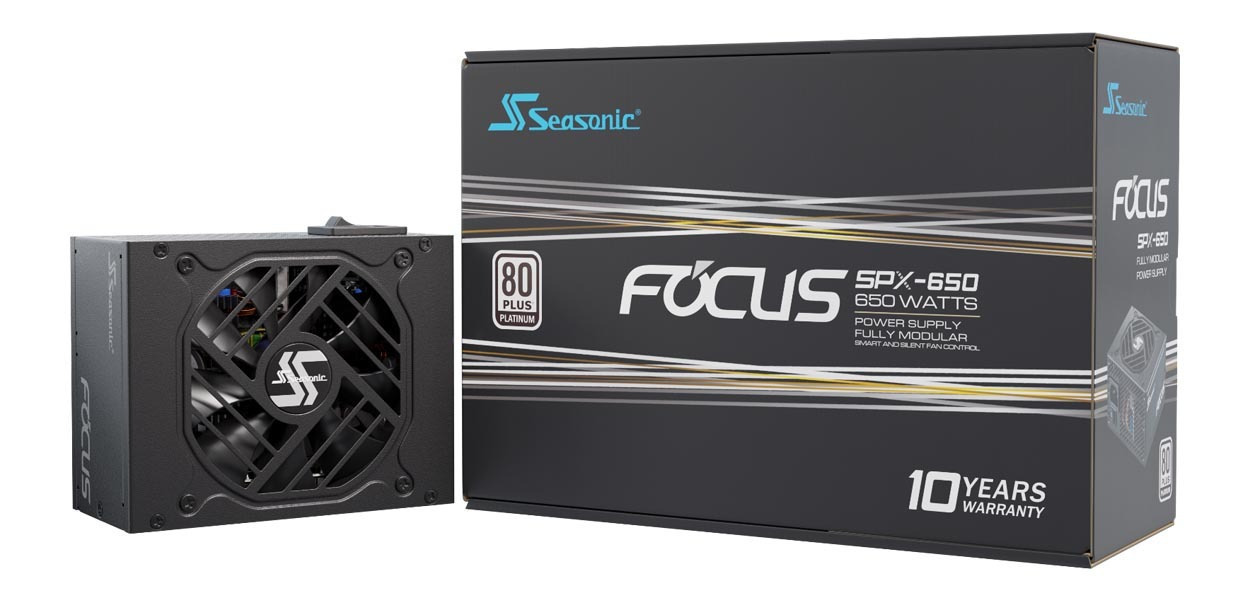Seasonic FOCUS SPX 650 650W Full Modular 80 Plus Platinum