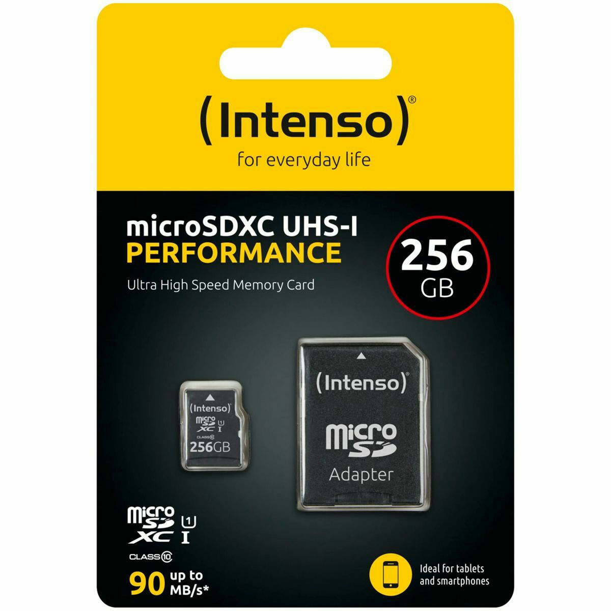 Intenso Class Performance microSDXC Class 10 U1 UHS-I - Image 1