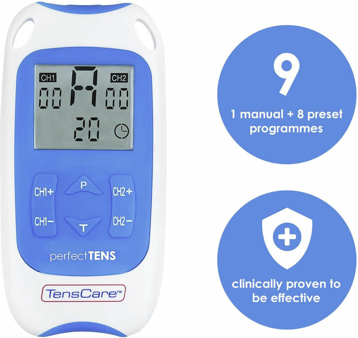 Tenscare Perfect TENS Φορητή Συσκευή Παθητικής Γυμναστικής για Όλο το Σώμα - Image 2
