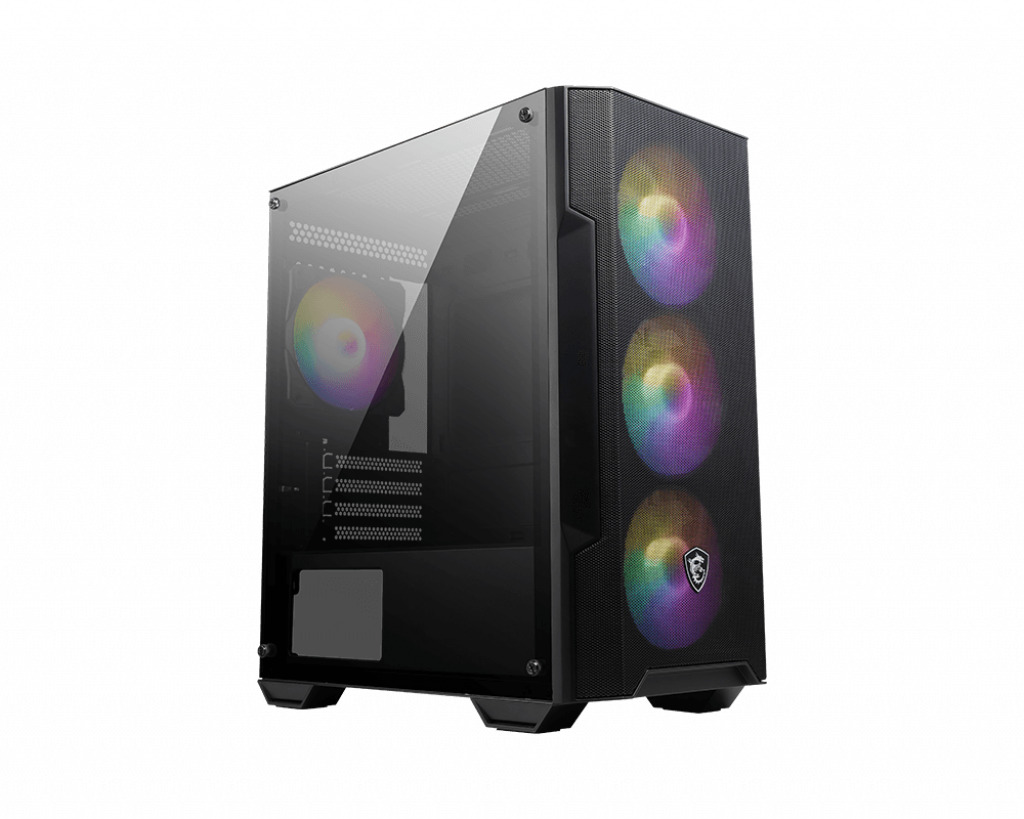 MSI MAG Forge M100A Gaming Micro Tower με Πλαϊνό Παράθυρο - Image 1