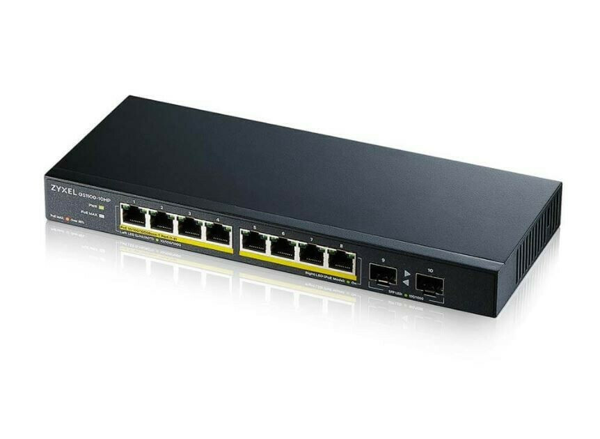 Zyxel GS1100-10HP-EU0102F v2 Managed L2