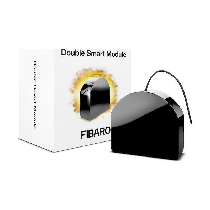 Fibaro Double Module Smart Ενδιάμεσος Διακόπτης με Σύνδεση Z-Wave