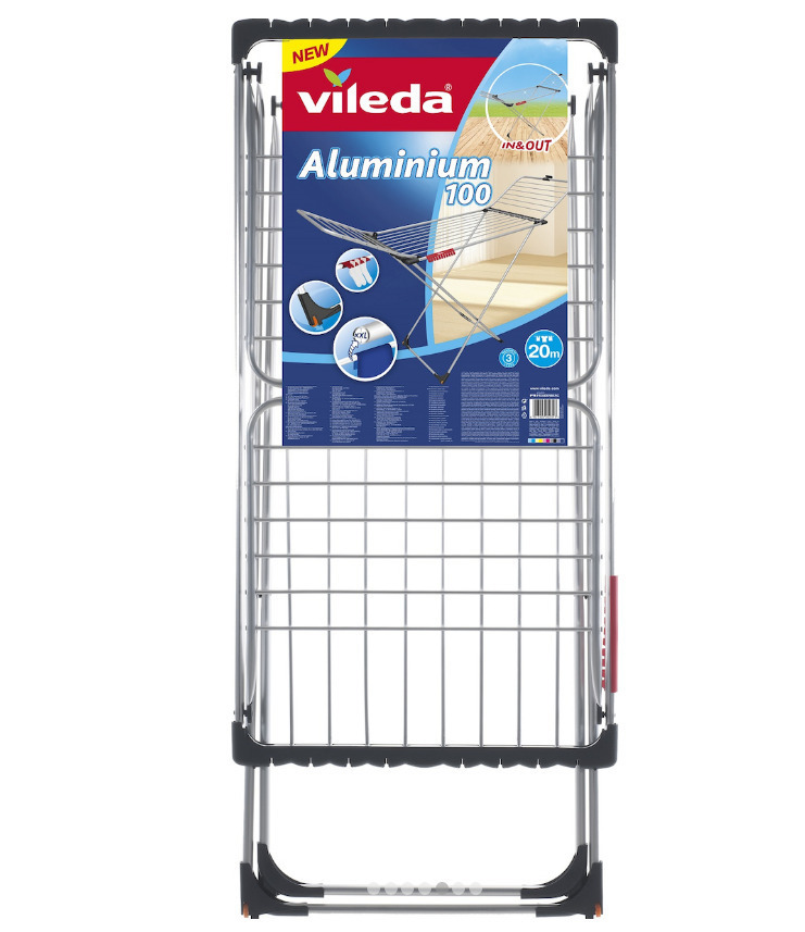 20220628142642_03f17d97 Vileda Suprise Πτυσσόμενη Απλώστρα Δαπέδου από Αλουμίνιο με Μήκος Απλώματος 20m - Image 6