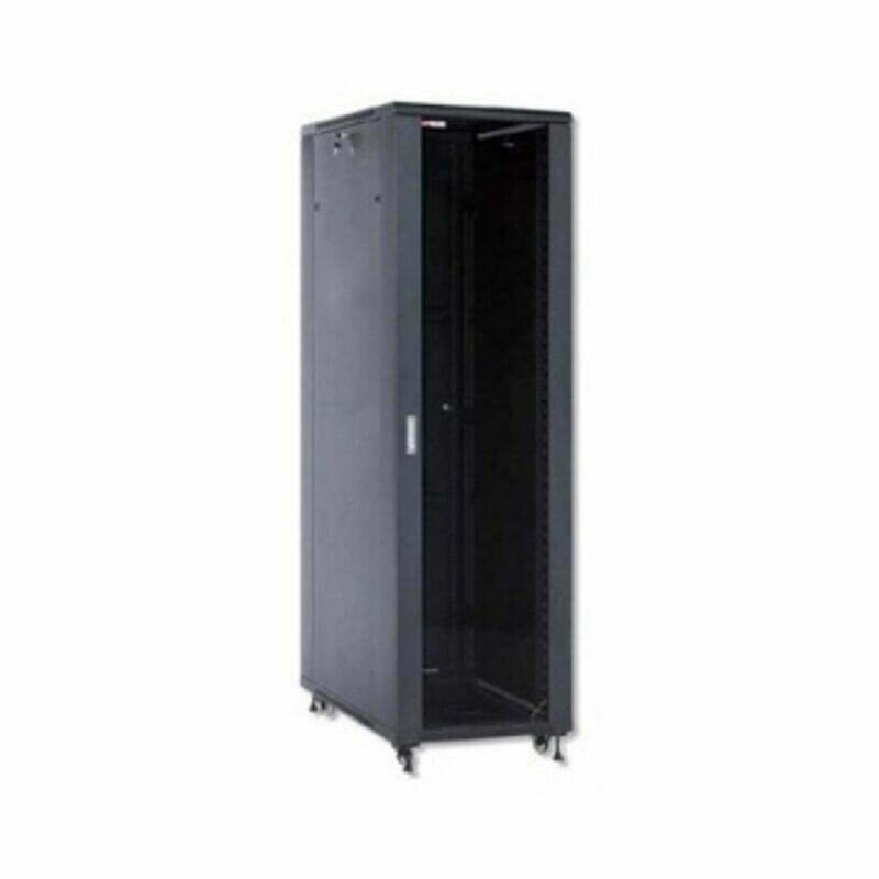 WP Επιδαπέδια Καμπίνα Rack 22U 60x60x60cm Μαύρο WPN-RNA-22606-BS