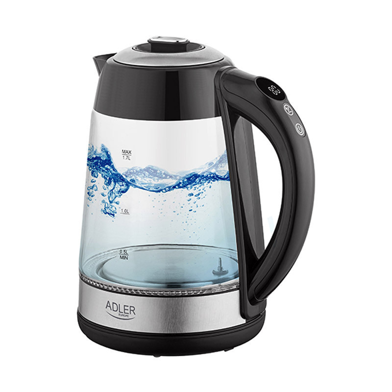 Adler AD-1285 1.7lt με Ισχύ 2200W Μαύρος