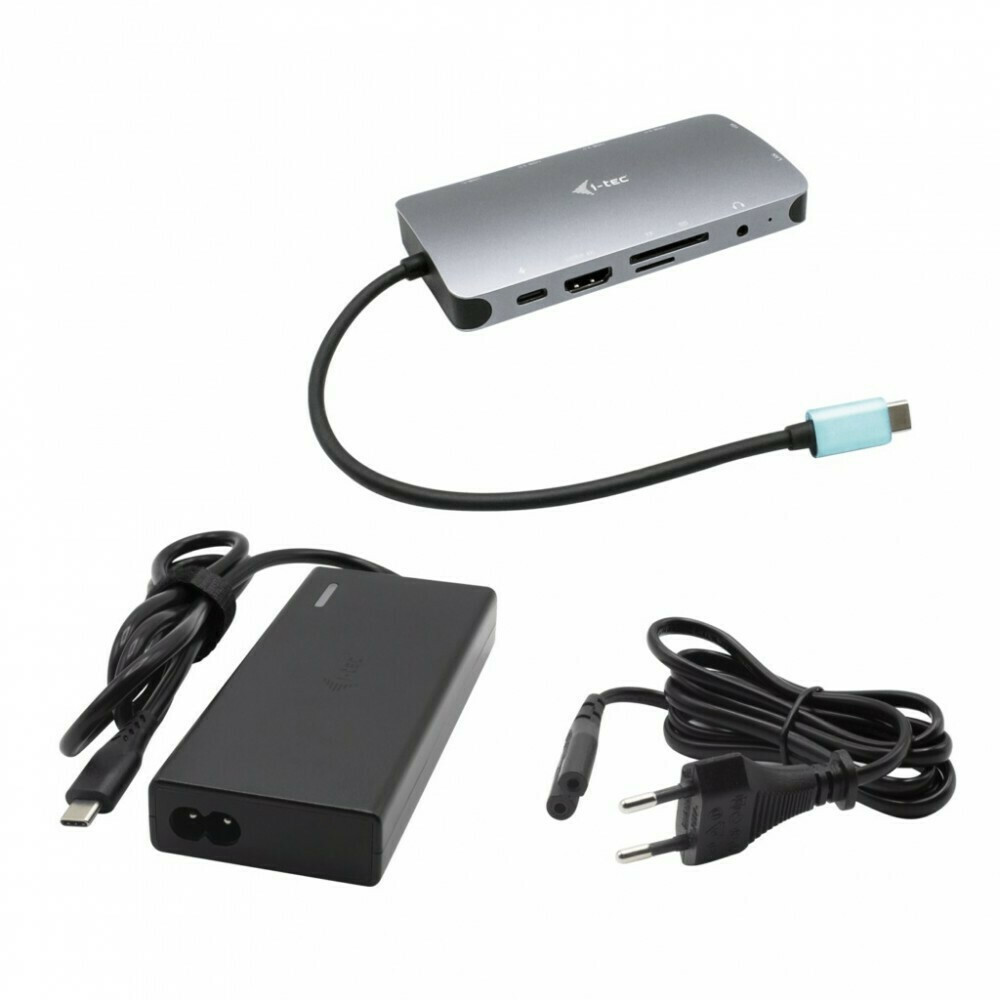 i-tec Metal Nano Dock USB-C Docking Station με HDMI 4K PD Ethernet - Image 1