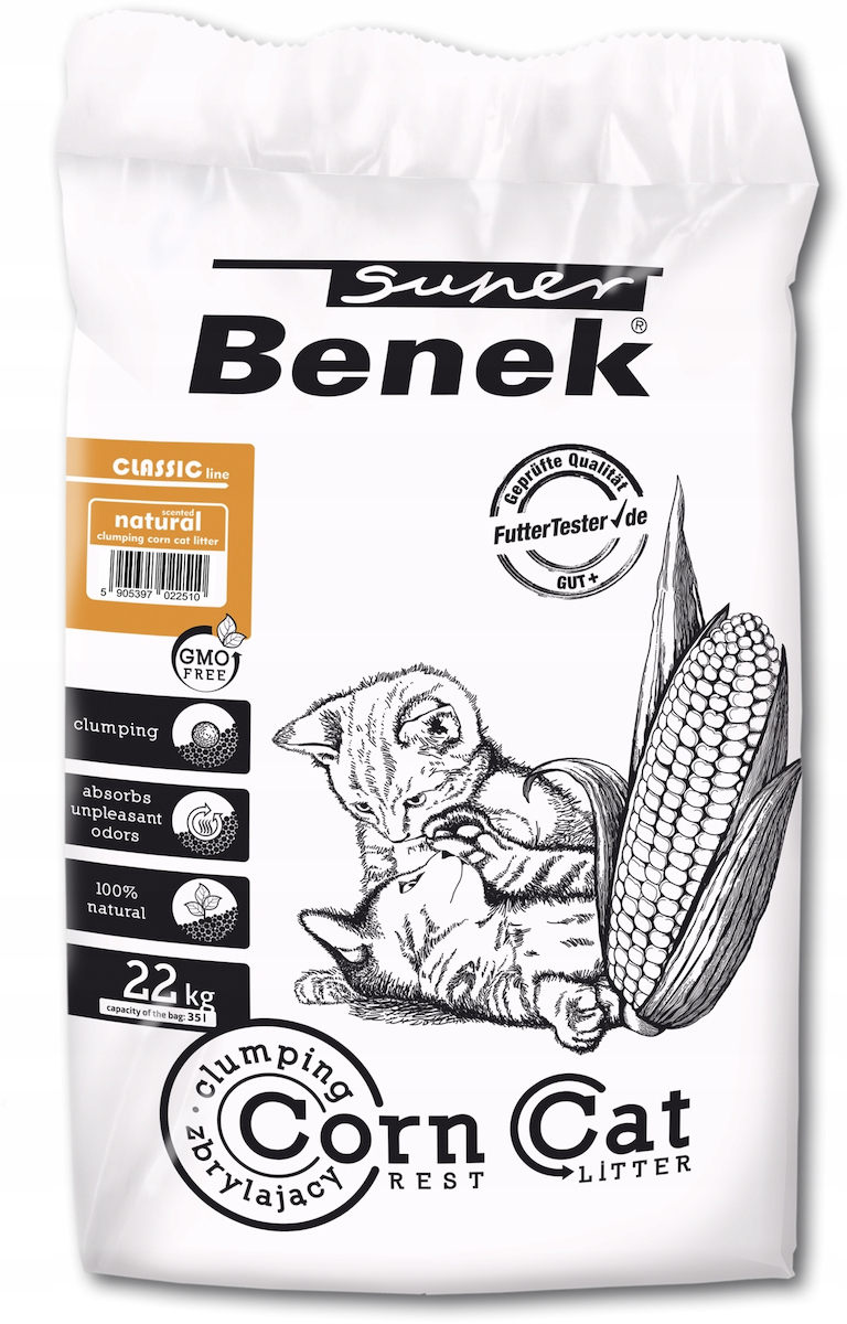 Super Benek Wirek Corn 22kg / 35lt