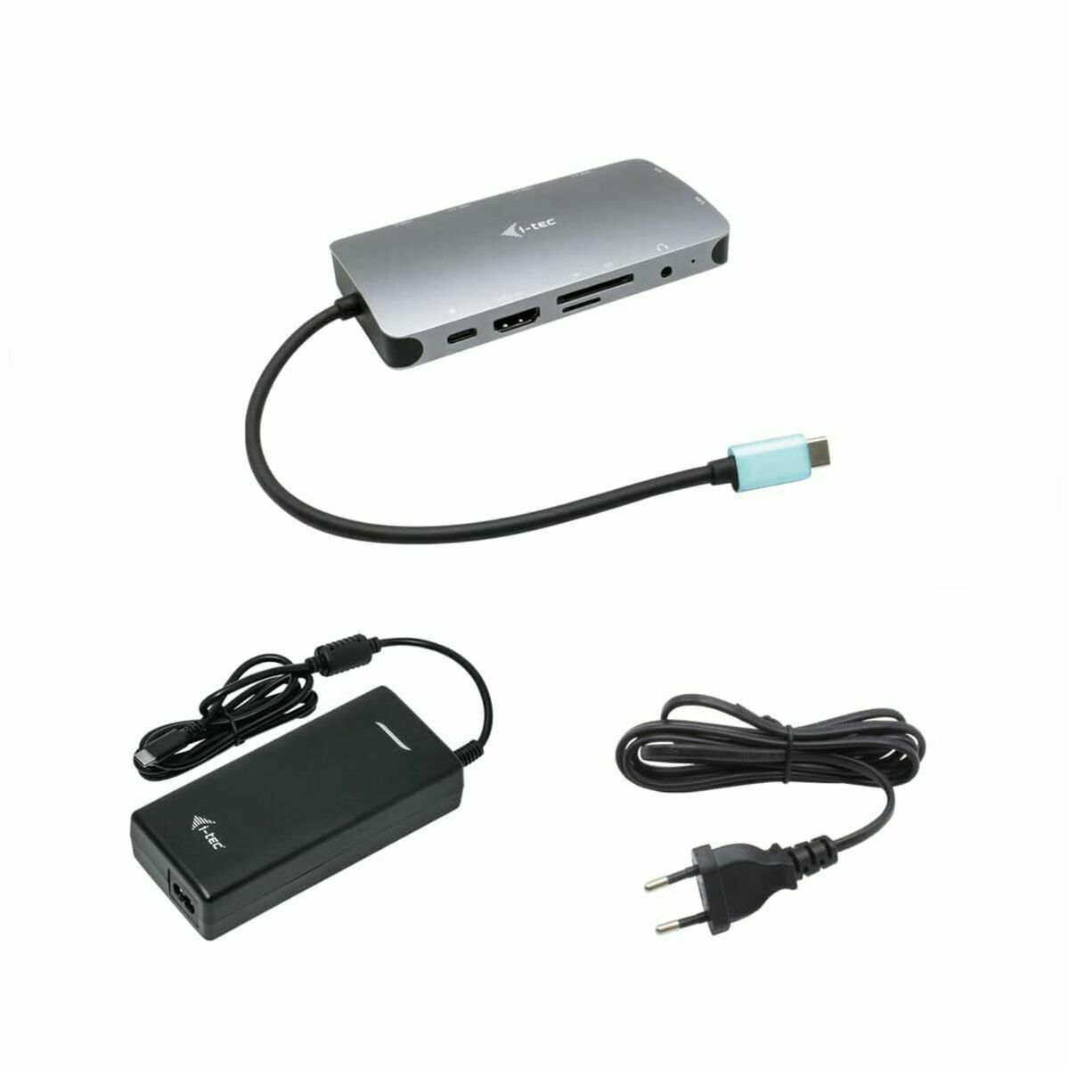 i-tec USB-C Docking Station με HDMI/DisplayPort 4K PD Ethernet (C31NANOVGA112W) - Image 1