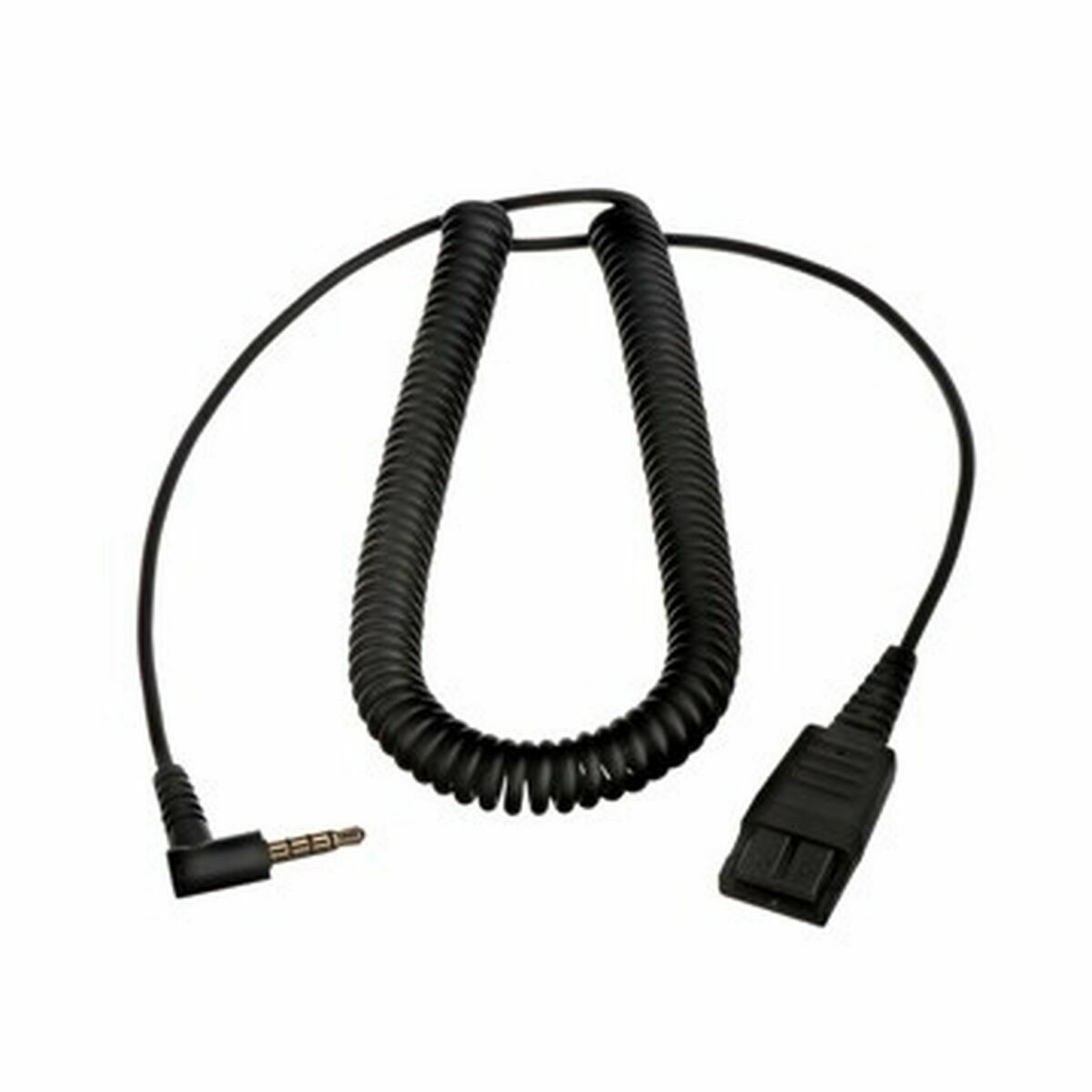 Jabra QD to 3.5mm Coiled Cord 2m Καλώδιο Quick Disconnect (QD) (8800-01-102) - Image 1
