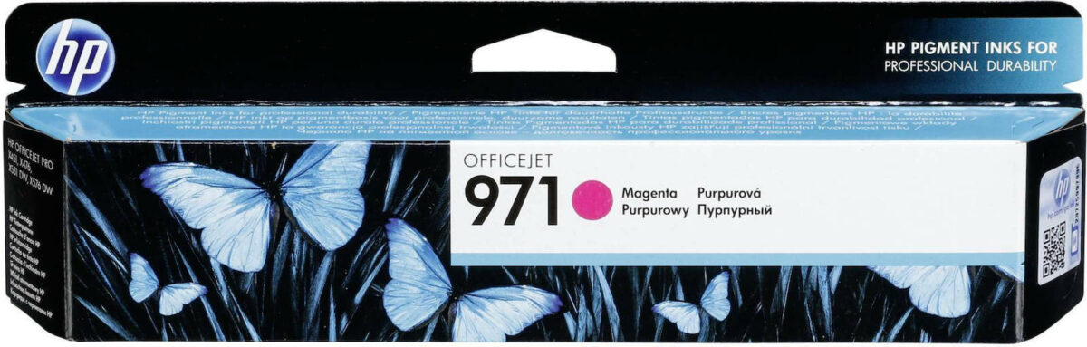 HP 971 Γνήσιο Μελάνι Εκτυπωτή InkJet Ματζέντα (CN623AE) - Image 1