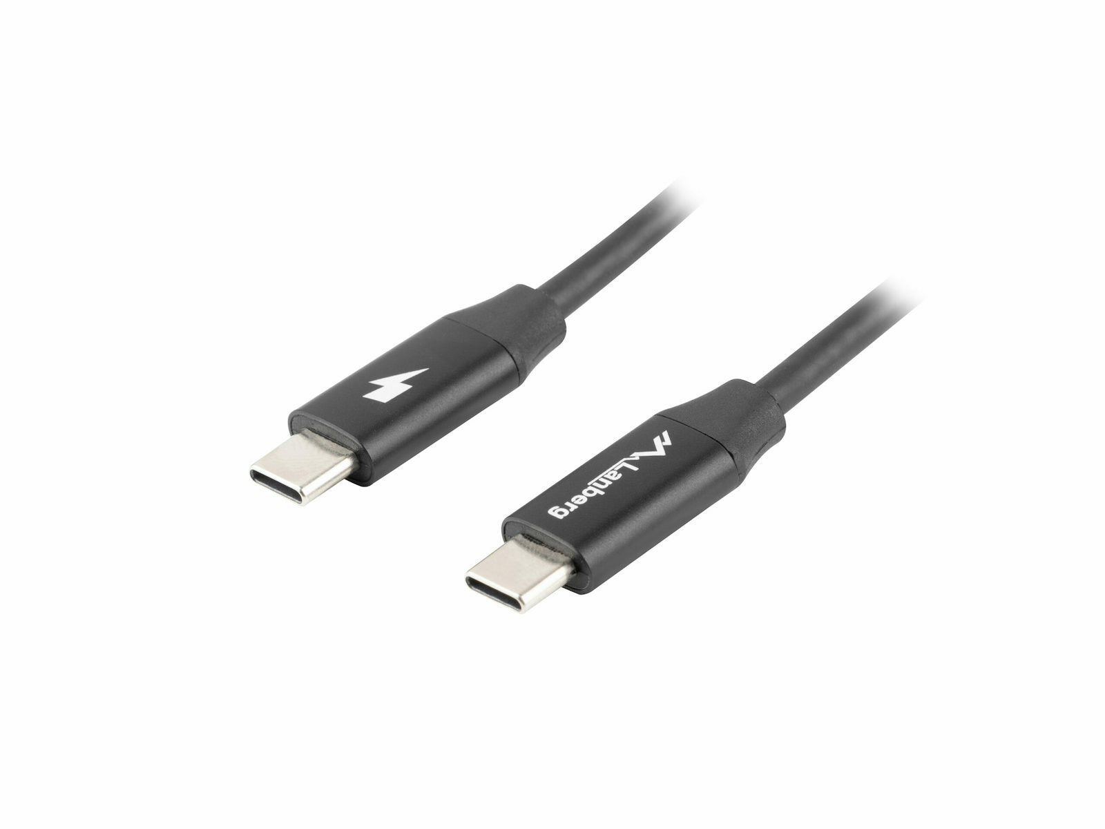Lanberg USB 2.0 USB-C male - USB-C 60W (CMCM40CU)