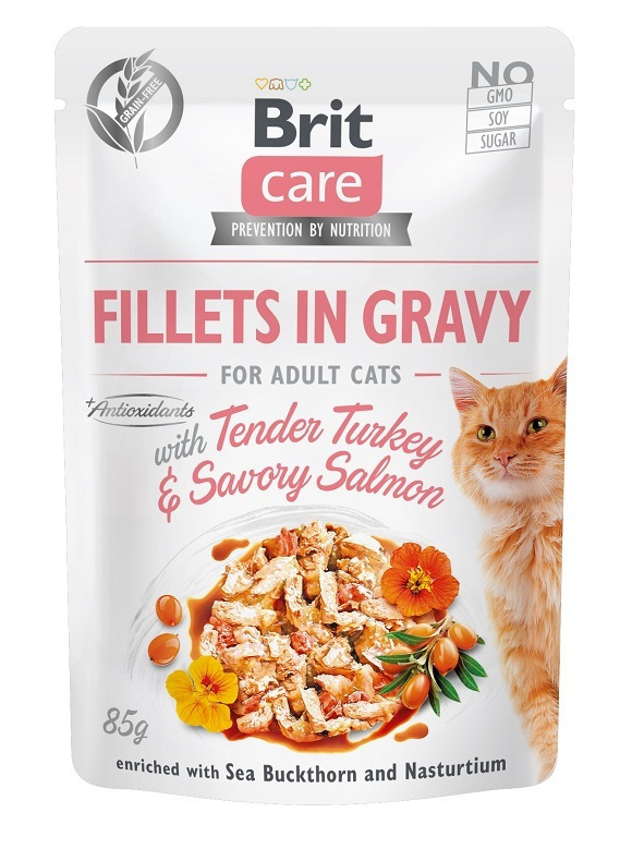 Brit Care Fillets In Gravy 85gr