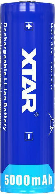 XTAR 21700 5000mAh 3.7V 1τμχ