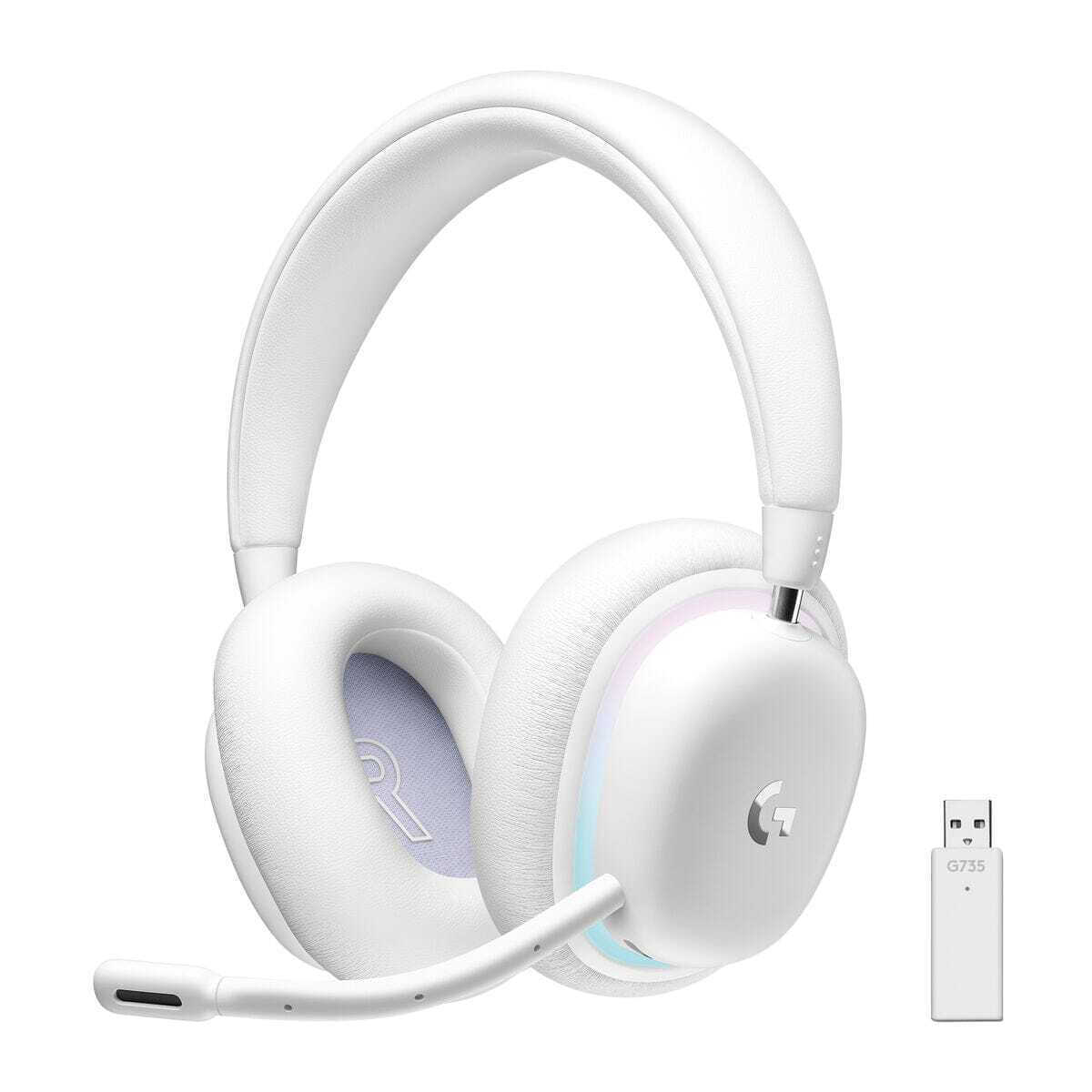 Logitech G735 Ασύρματο Over Ear Λευκό