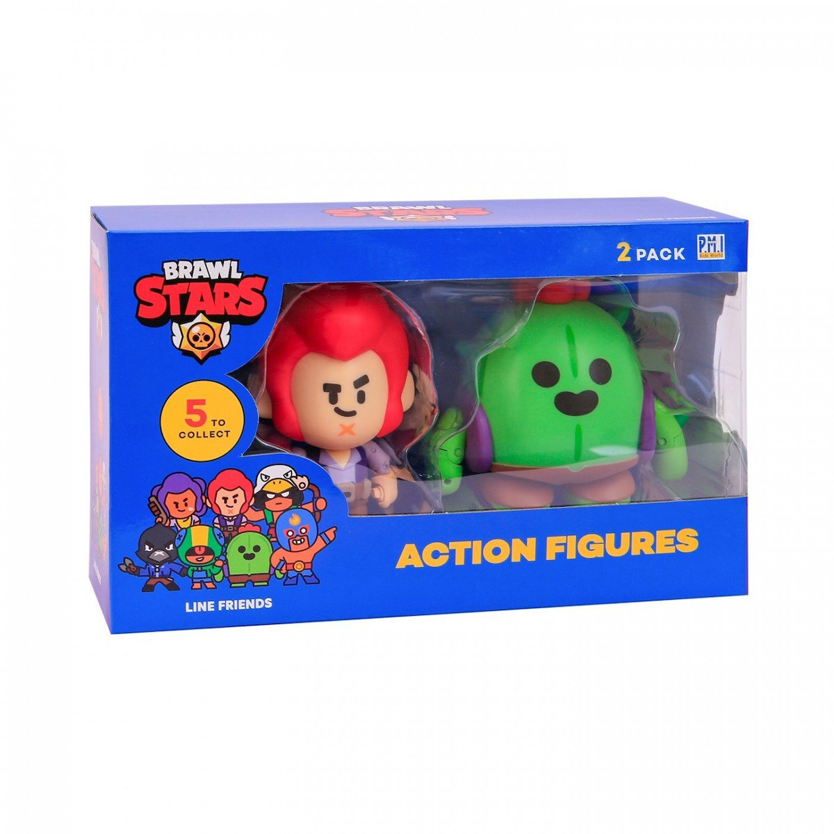 PMI Παιχνίδι Μινιατούρα Brawl Stars 11.5εκ. (Διάφορα Σχέδια) 2τμχ
