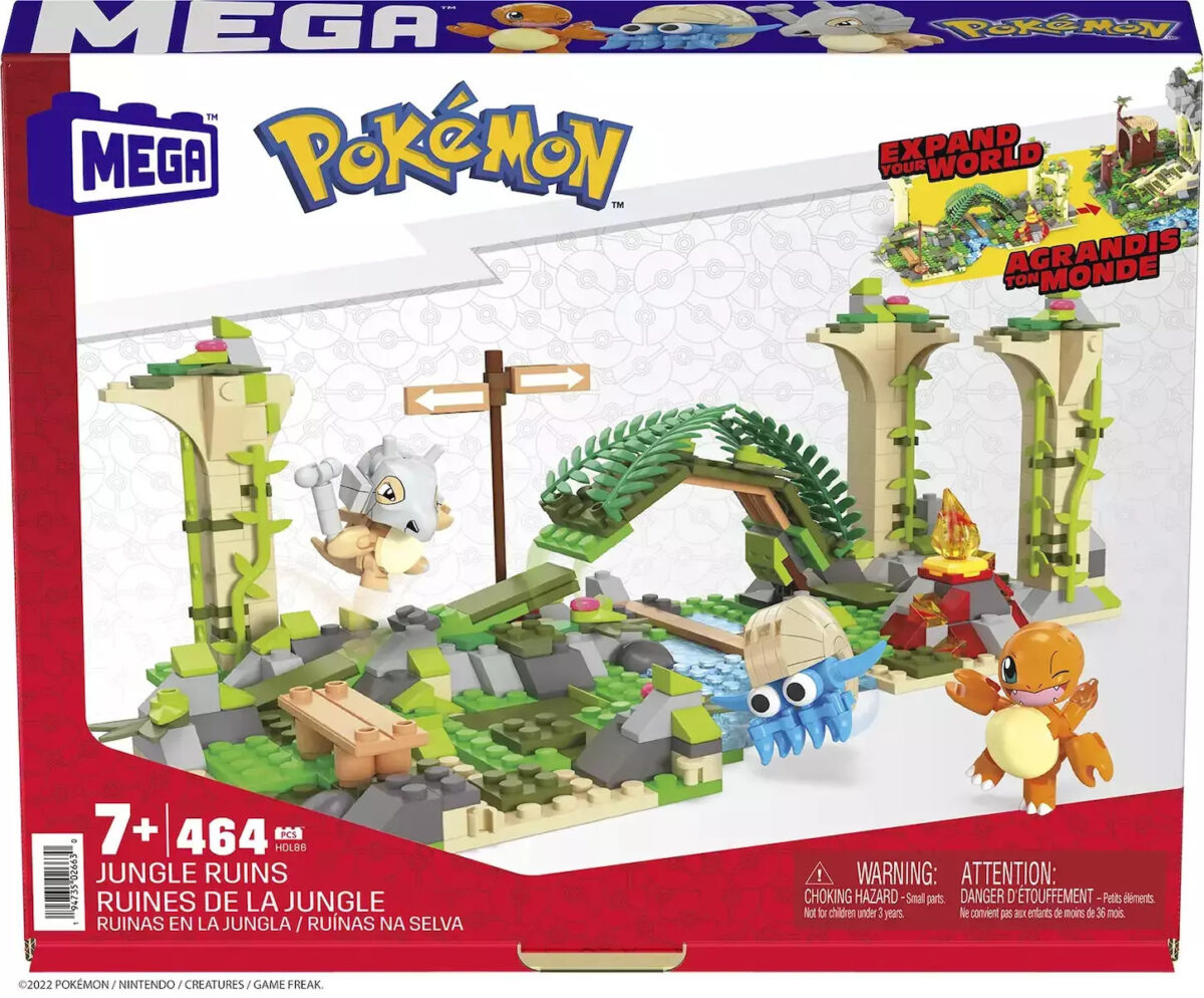 Mega Bloks Mega Pokémon Adventure Builder - Forgotten Ruins για 7+ Ετών 464τμχ - Image 1