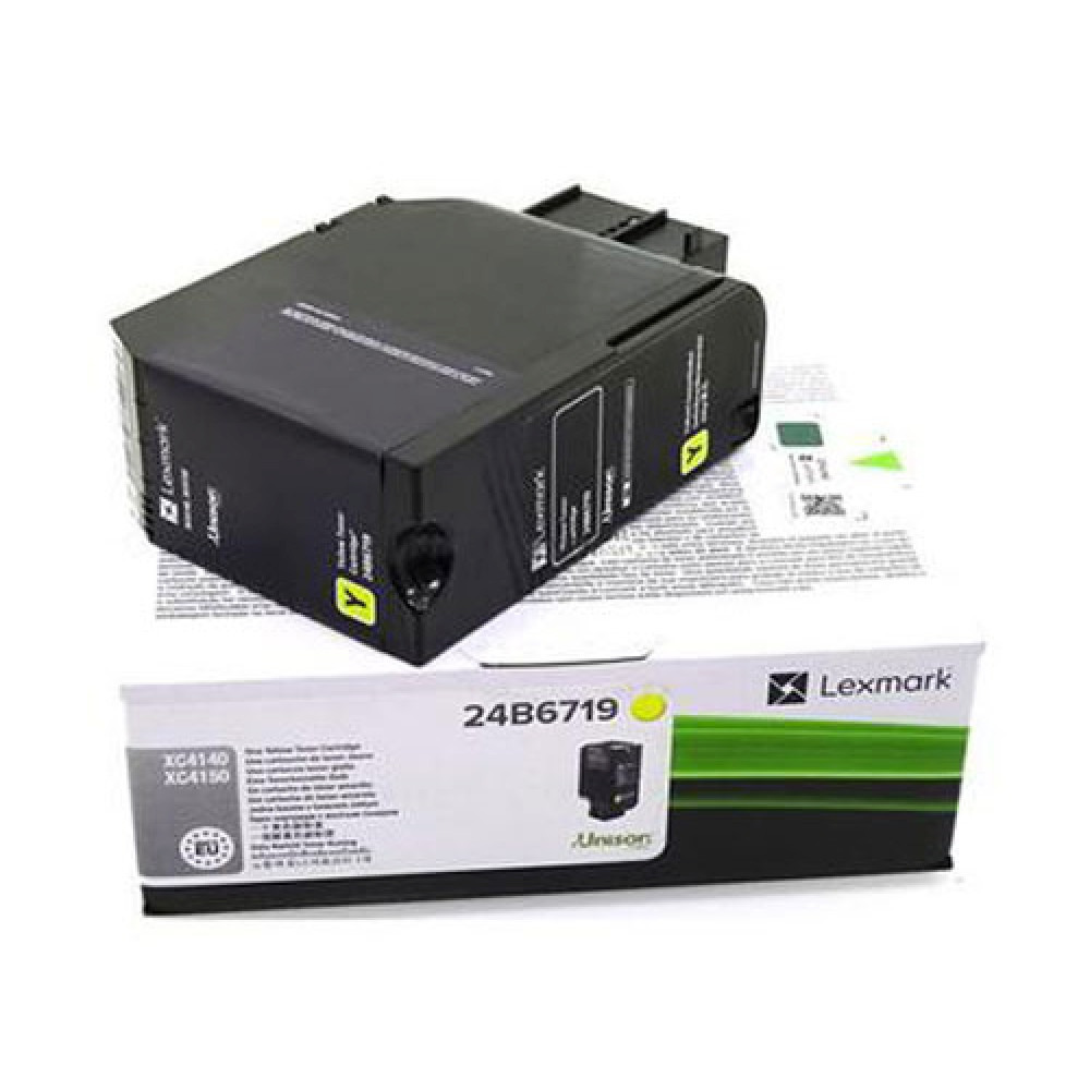 Lexmark 24B6719 Γνήσιο Toner Laser Εκτυπωτή Κίτρινο 13000 Σελίδων