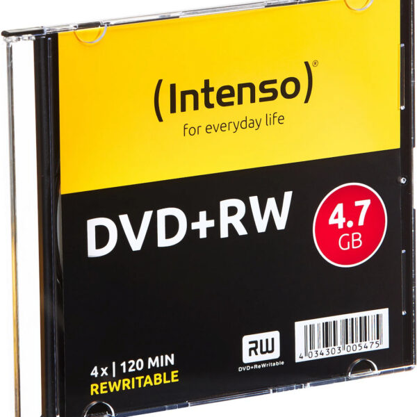 Intenso Επανεγγράψιμα DVD+RW 4x 4.7GB 10τμχ