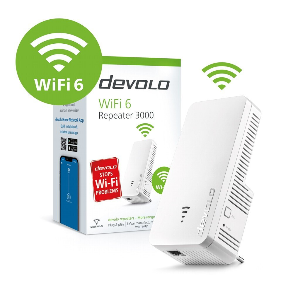 Devolo WiFi 6 Repeater 3000 Mesh - Image 1