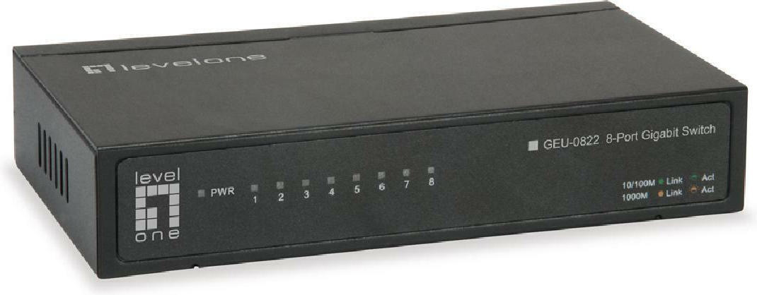 Level One GEU-0822 v2 Unmanaged L2 - Image 1