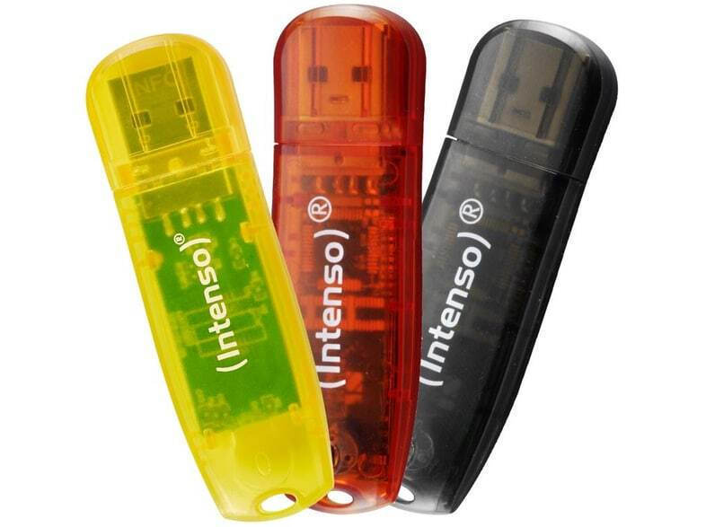 Intenso Rainbow Line 2x USB 2.0 - Image 1