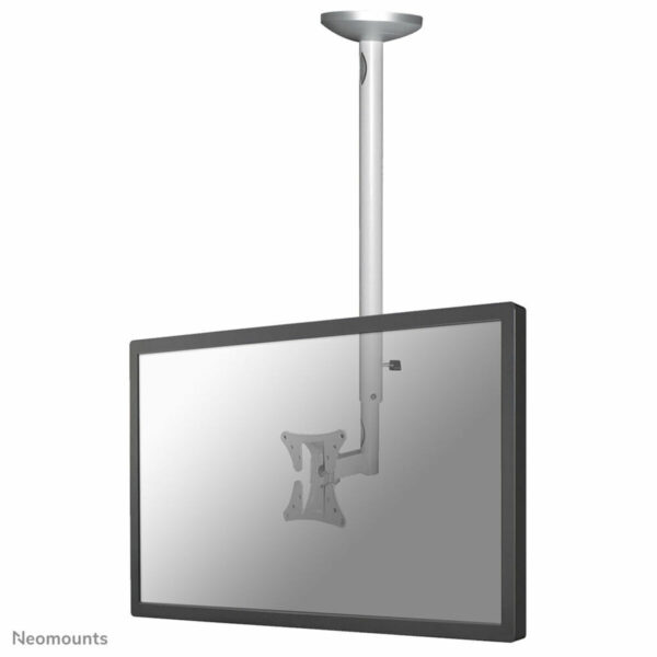 Newstar FPMA-C050Silver Βάση Τηλεόρασης Οροφής με Βραχίονα έως 30" και 20kg