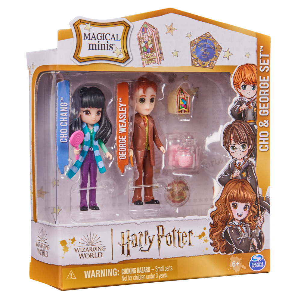 Spin Master Παιχνίδι Μινιατούρα Wizarding World Harry Potter για 6+ Ετών Cho & George Set - Image 1