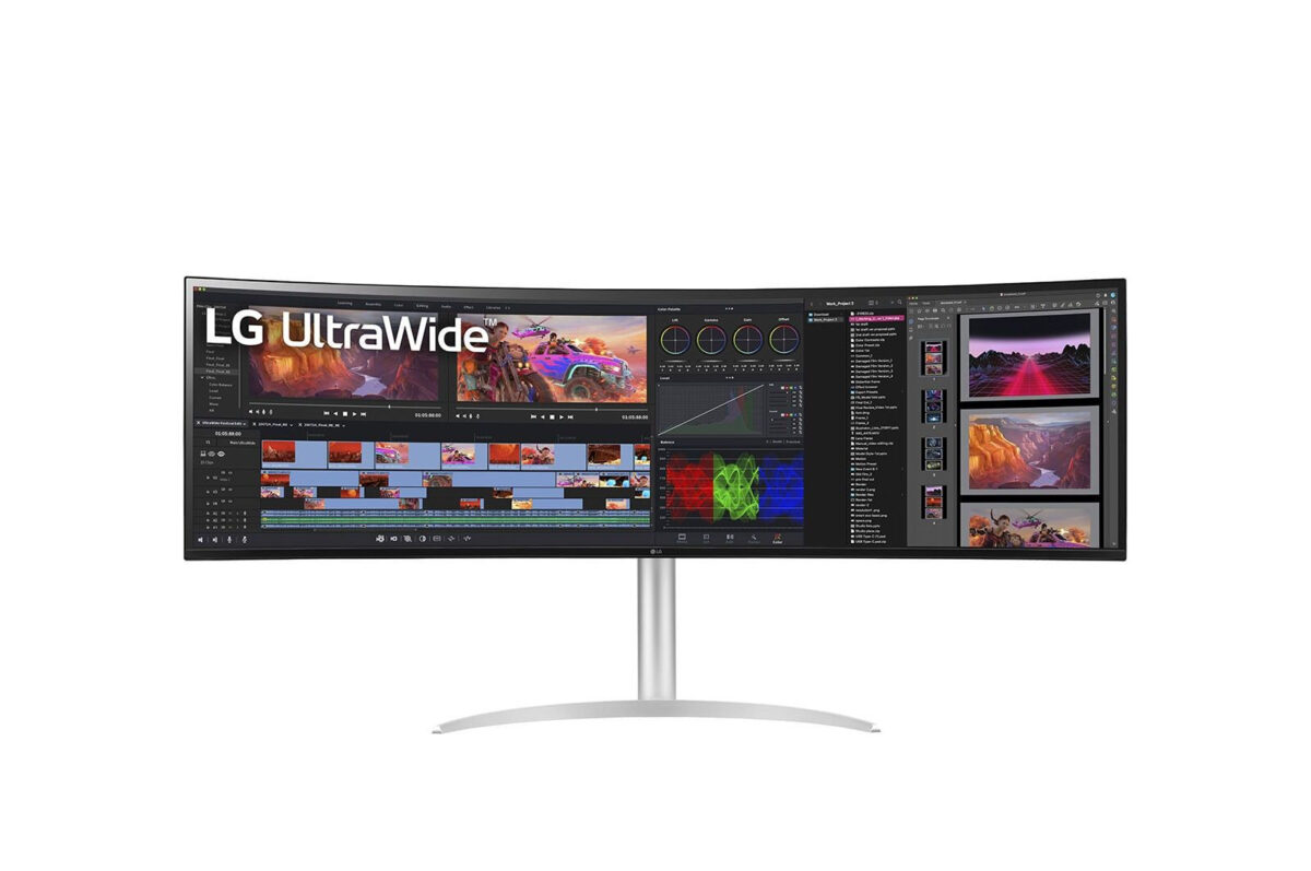 LG 49WQ95X-W 49" Ultrawide IPS HDR Curved 5120x1440 - Image 1