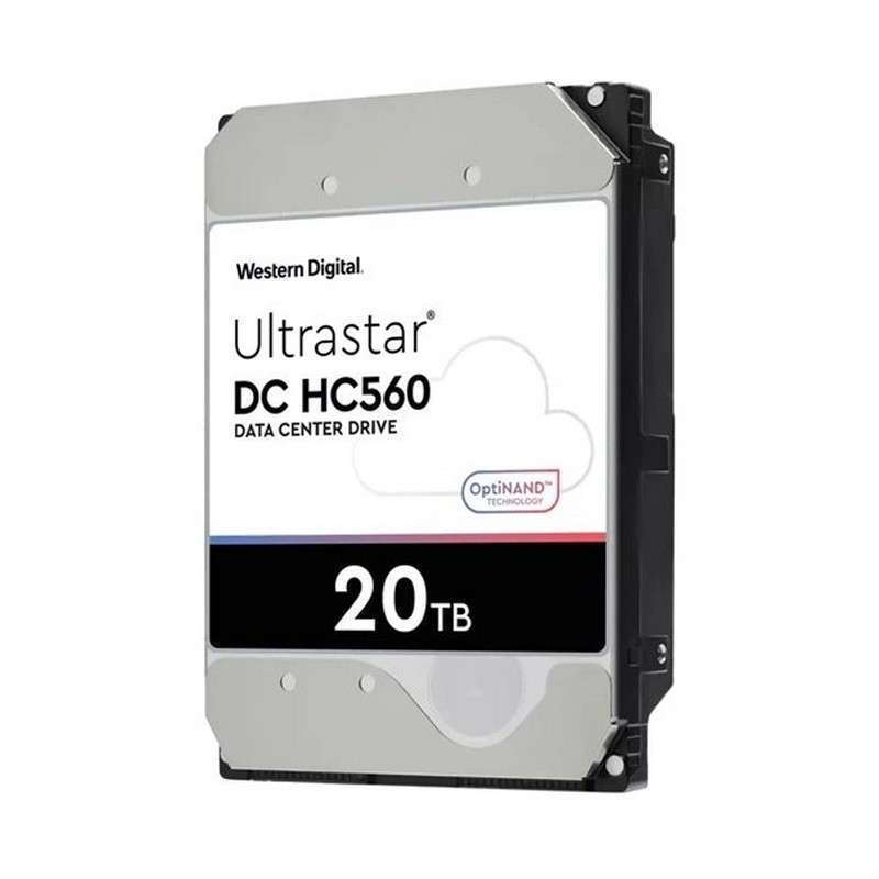 Western Digital Ultrastar DC HC560 SE 20TB HDD Σκληρός Δίσκος 3.5" SAS 3.0 7200rpm με 512MB Cache για NAS / Server 0F38652