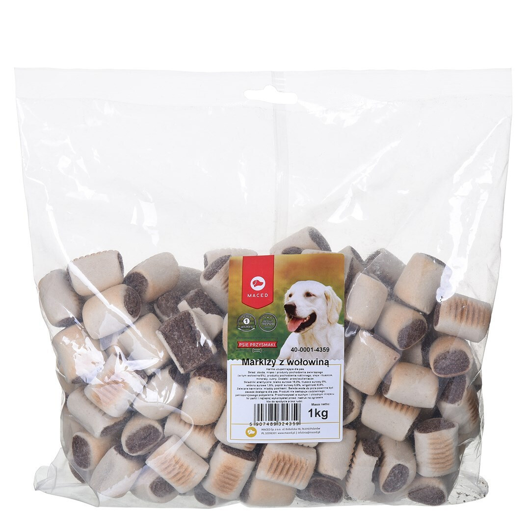 Maced Μπισκότο Σκύλου με Βοδινό 1kg