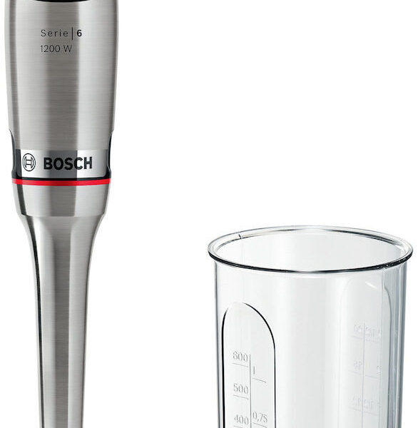 Bosch Ραβδομπλέντερ με Ανοξείδωτη Ράβδο 1200W Ασημί